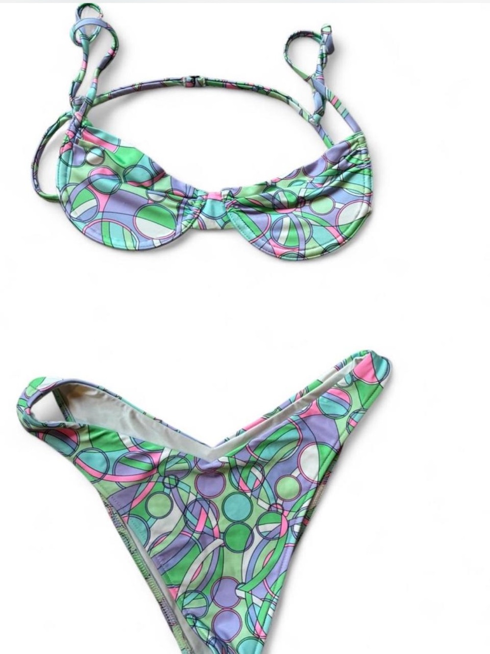 Frankie’s Bikinis Pucci inspired bikini
